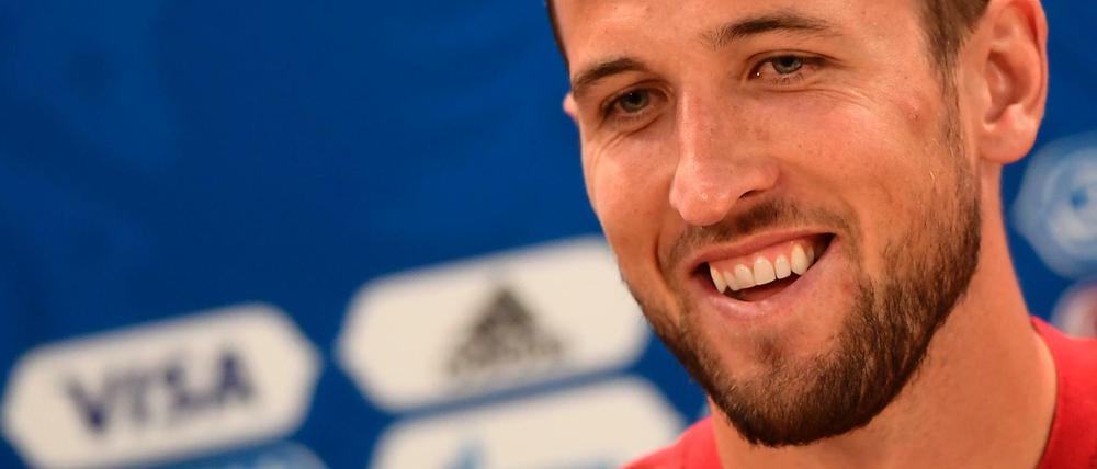 Englands Stürmer Harry Kane.