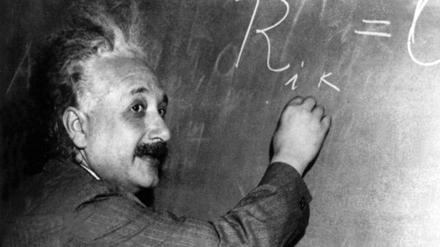 Er glaubte an das Schöne in der Wahrheit: Albert Einstein