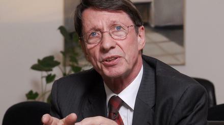 Ehrhart Körting war Innensenator in Berlin von 2001 bis 2011. 