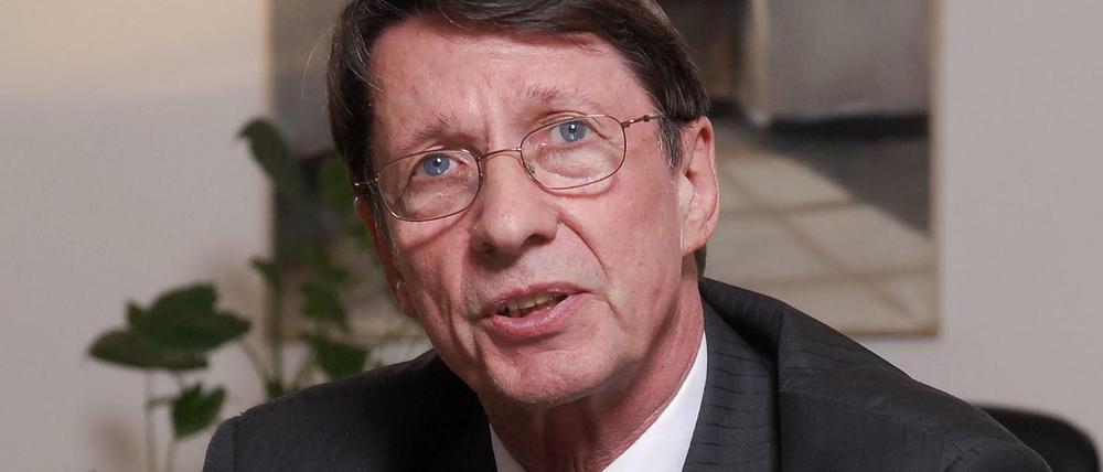 Ehrhart Körting war Innensenator in Berlin von 2001 bis 2011. 