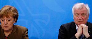 War's das mit der Schwesternschaft zwischen CDU und CSU? Die Parteivorsitzenden Angela Merkel und Horst Seehofer.