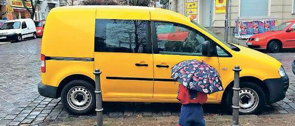  In der Lichtenberger Spittastraße ist der Übergang schwer.