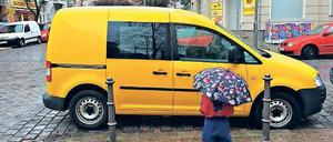  In der Lichtenberger Spittastraße ist der Übergang schwer.