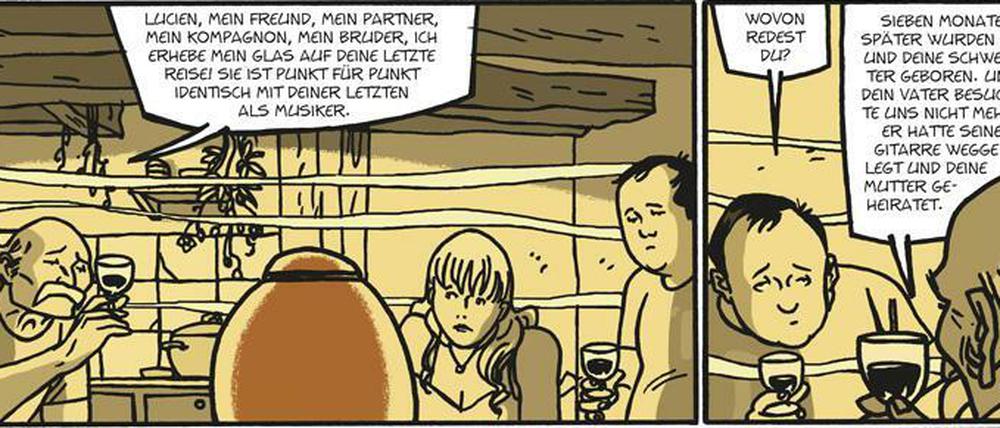 Zeitreise: Eine Seite aus „The long and winding road“.