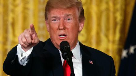 US-Präsident Donald Trump.