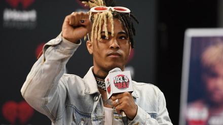 XXXTentacion bei einem Auftritt im Mai 2017 in Fort Lauderdale.