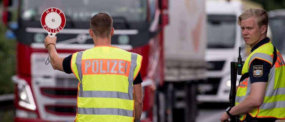 Bayern und die Grenze. Das kann ja noch was werden.