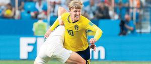 Emil Forsberg, 26, steht bei RB Leipzig unter Vertrag.