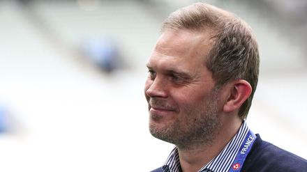 Der isländische TV-Moderator Gudmundur Benediktsson.