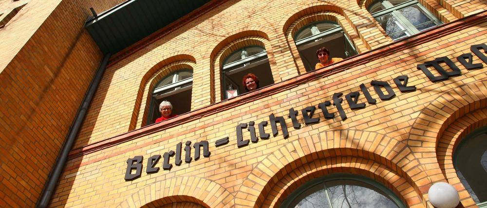 Die Goerzbahn führt vom Bahnhof Lichterfelde West zur Goertzallee