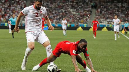 Phasenweise unterlegen. Klassische Fußballnationen wie England haben bei dieser WM zu kämpfen.