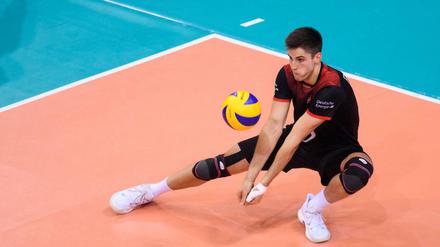 Voll am Ball. Moritz Reichert spielte stark in der Nations League.