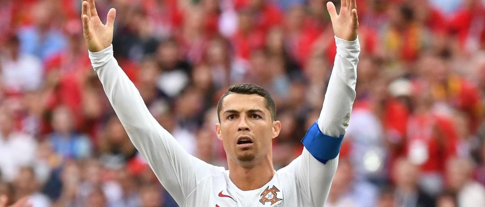 Portugals Stürmer Cristiano Ronaldo.