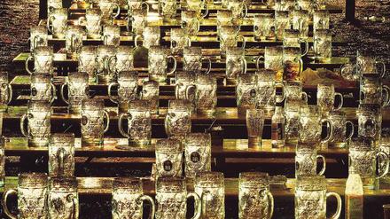 Gläser leer, Schweden voll.