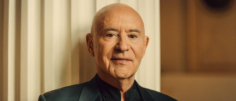 Der Neue. Dirigent Christoph Eschenbach.