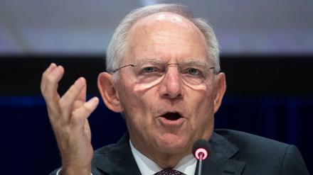 Bundesfinanzminister Wolfgang Schäuble (CDU)
