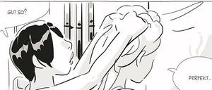 Vorsichtige Annäherung: Eine Szene aus „Eine Schwester“.