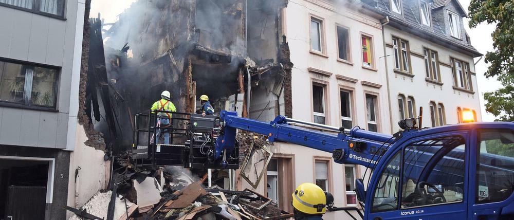 Ort der Katastrophe in Wuppertal