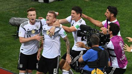 Toni Kroos bewahrte das deutsche Team vor dem drohenden Vorrundenaus. 
