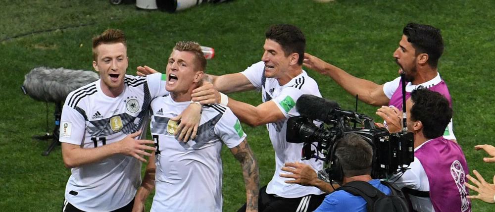 Toni Kroos bewahrte das deutsche Team vor dem drohenden Vorrundenaus.