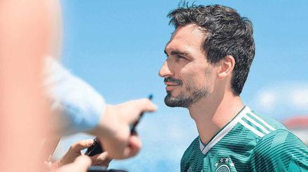 Mats Hummels spielt für den FC Bayern und wurde 2014 Weltmeister. 