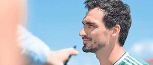 Mats Hummels spielt für den FC Bayern und wurde 2014 Weltmeister. 