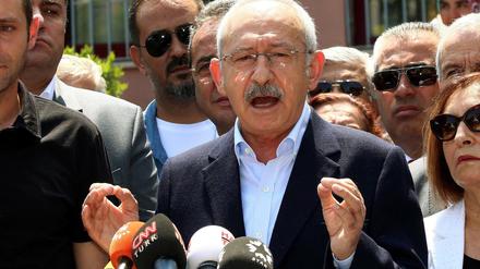 Kemal Kilicdaroglu, Parteivorsitzender der größten Oppositionspartei CHP.