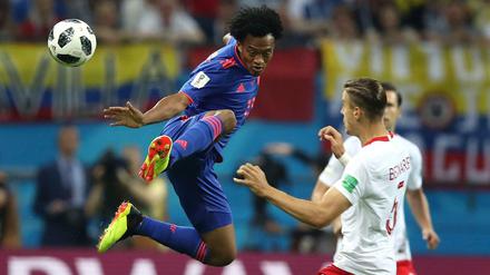 Künstlerisch wertvoll, sportlich ohnehin. Kolumbien wahrte mit einem Sieg gegen Polen die Chance auf den Achtelfinal-Einzug. 