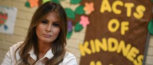 First Lady Melania Trump in Texas.