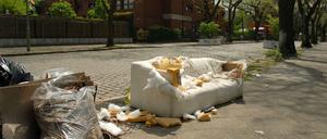 In Berlin steht ständig irgendwas auf der Straße. 