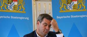 Markus Söder (CSU) muss über schlechte Umfragewerte nachdenken.