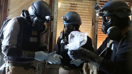Chemiewaffen-Experten der OPCW 