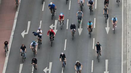 Am 3. Juni 2018 veranstaltete der ADFC eine "Sternfahrt" unter dem Motto "Mobilitätsgesetz verabschieden". Am Donnerstag war es soweit.