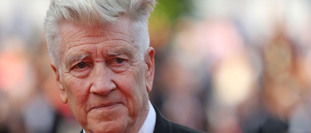 David Lynch 2017 in Cannes.