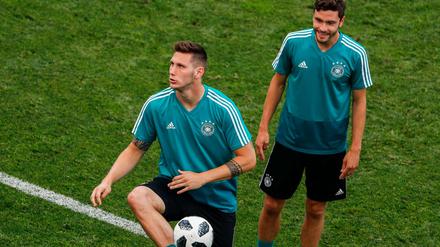 Dream Team? Niklas Süle und Jonas Hector bilden womöglich gegen Südkorea die linke Abwehrseite.