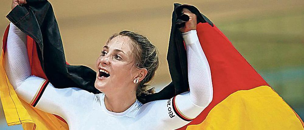Kristina Vogel verletzte sich bei einem Trainingsunfall schwer.