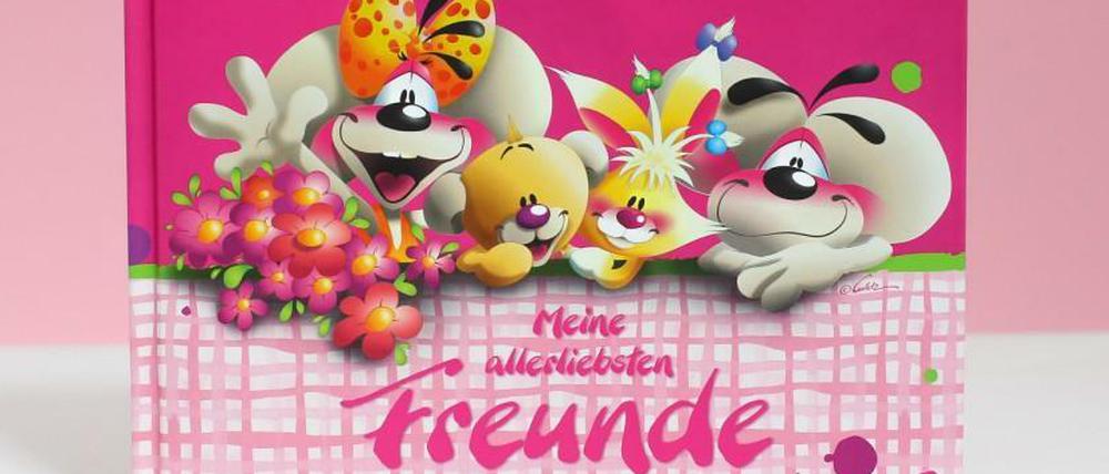 Gefährliche Diddlmaus. In ein Freundebuch werden Wünsche und größte Geheimnisse eingetragen.