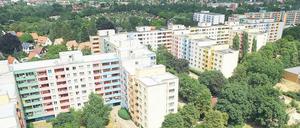 Armenviertel. Viele Menschen im Viertel Heerstraße Nord leben von Sozialleistungen.
