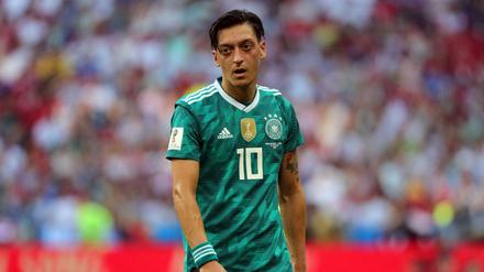 Mesut Özil beim Spiel gegen Südkorea.