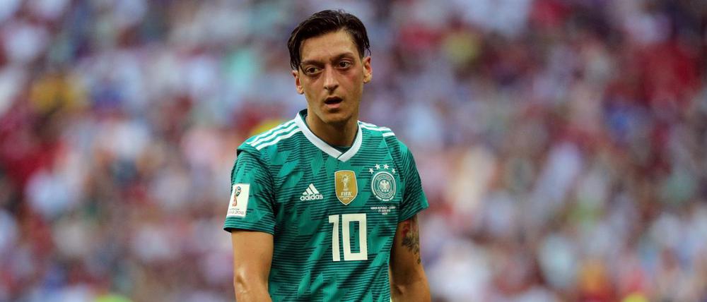 Mesut Özil beim Spiel gegen Südkorea.