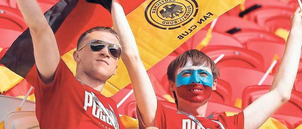Aus für die Deutschen in Russland: Bis zuletzt glaubte niemand an das plötzliche Aus für die deutsche Mannschaft.