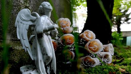 Sophienfriedhof II an der Bergstraße in Berlin-Mitte. 