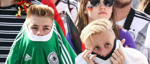 Typische Reaktion nach dem Südkorea-Spiel: Verkriechen.