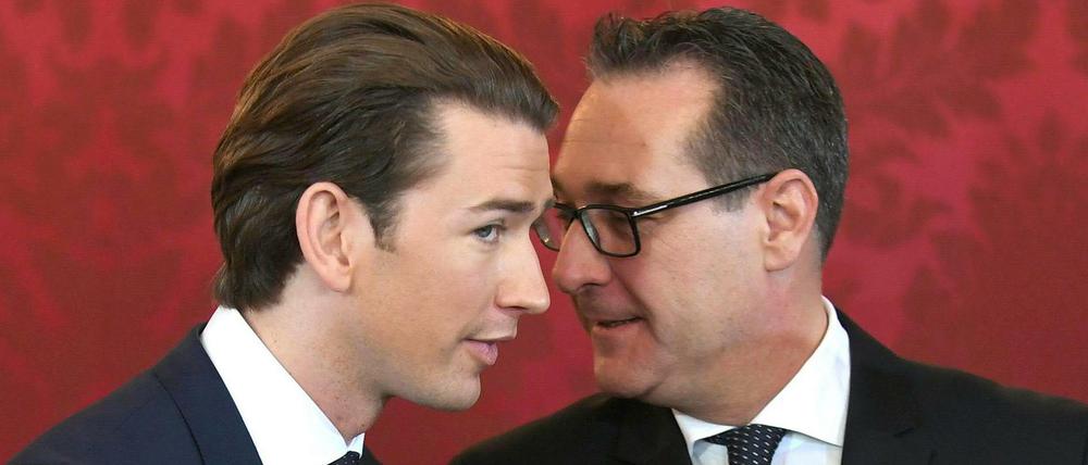 Kanzler Sebastian Kurz hat mit dem FPÖ-Chef Christian Strache einen Rechtspopulisten zum Koalitionspartner.