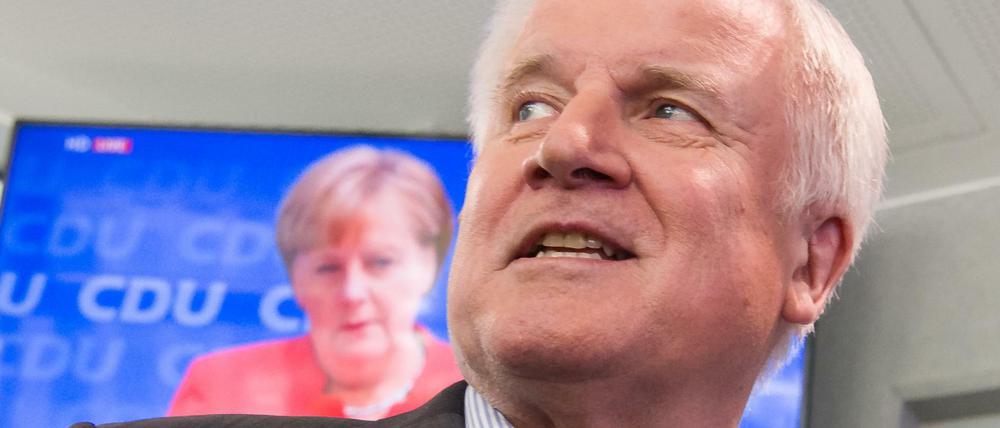 Horst Seehofer, CSU-Vorsitzender und Bundesminister für Inneres
