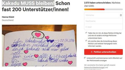 Mit einer Online-Petition wird für die Erhaltung der Kinderradiosendung "Kakadu" gekämpft.
