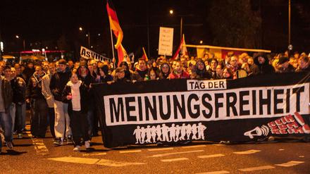 Rechte beklagen sich gern über Einschränkungen der Meinungsfreiheit.