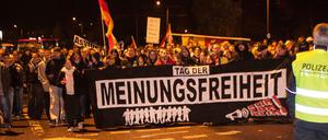 Rechte beklagen sich gern über Einschränkungen der Meinungsfreiheit.