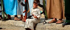 Kindheit im Krieg. Jungen und Mädchen sind oft traumatisiert.