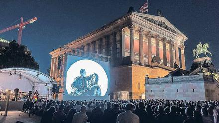 Zum achten Mal präsentieren Bertelsmann und Ufa die Ufa-Filmnächte, wie in den Vorjahren vor der Kulisse der Alten.
